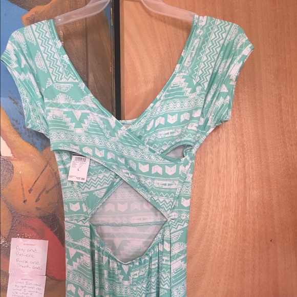 Aztec turquoise dress - Picture 4 of 4